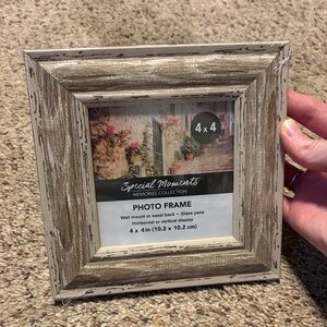 Special Moments Distressed Tan Photo Frame